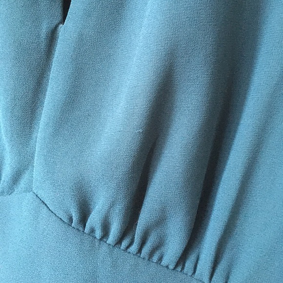 Teal dress size Large forever 21 - Picture 2 of 10